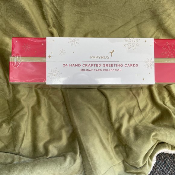 Papyrus Hand-Crafted Holiday Card Collection with Keepsake Box - Set of 24, NWOT - Picture 8 of 10